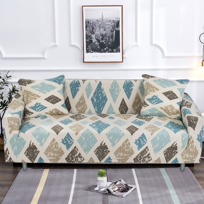 Junips | Modern Non-slip Colorful Elastic Sofa Cover