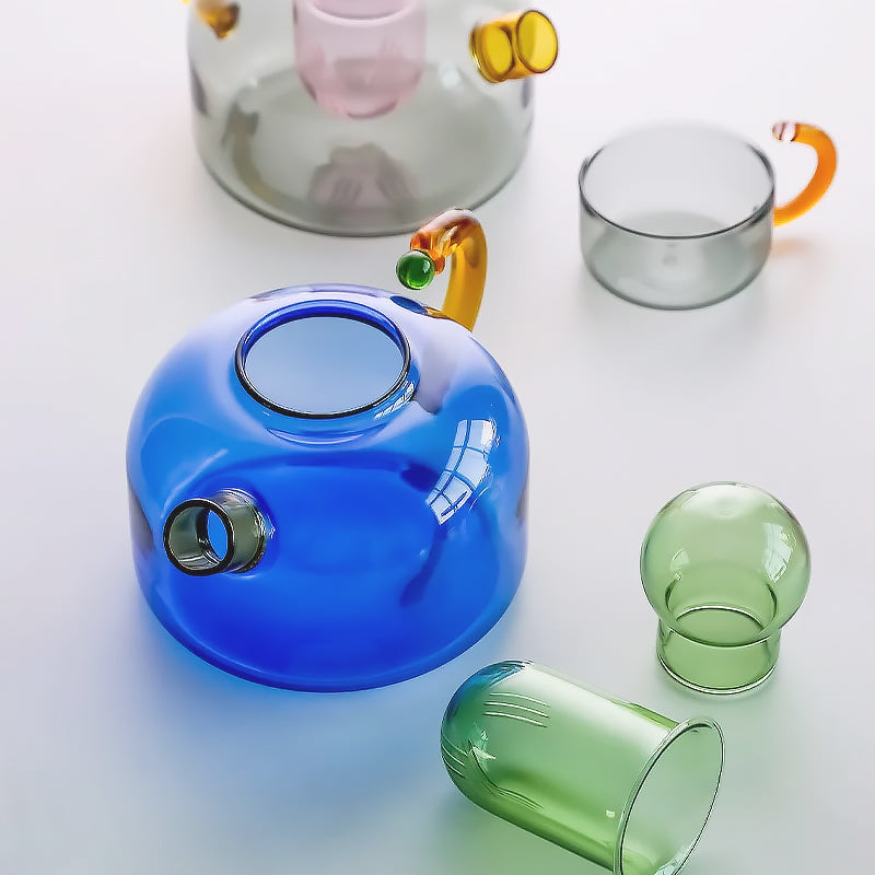 Junips | Colorful glass tableware