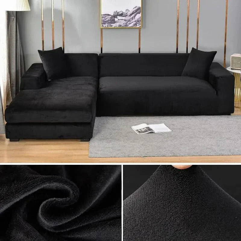 Junips | PlushFit - High-Quality Sofa Covers Made of Stretch Velvet