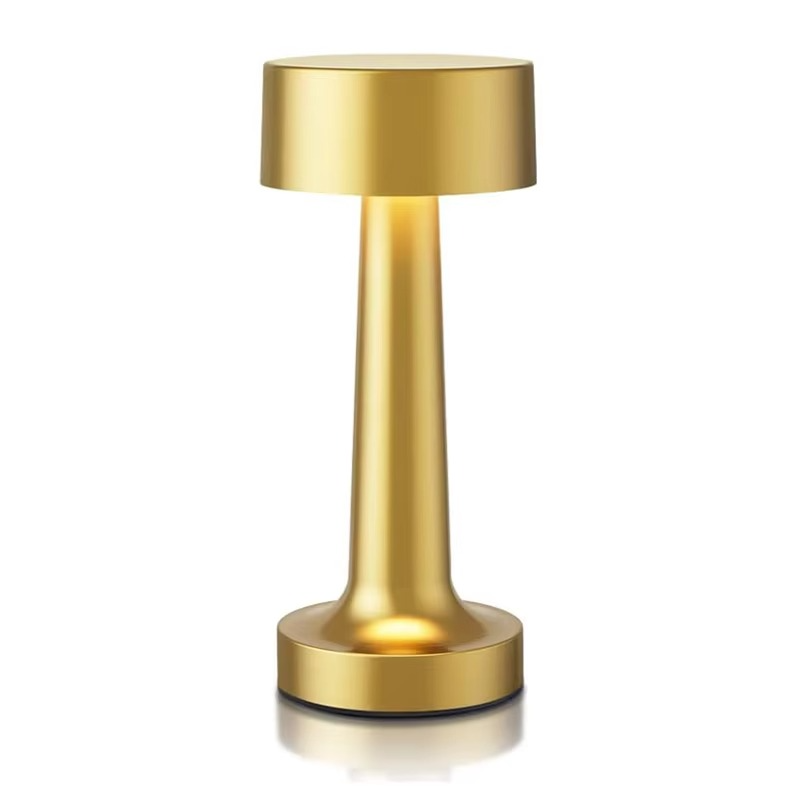 Junips | Retro LED Touch Sensor Table Lamp - Rechargeable Night Light for Home Interiors