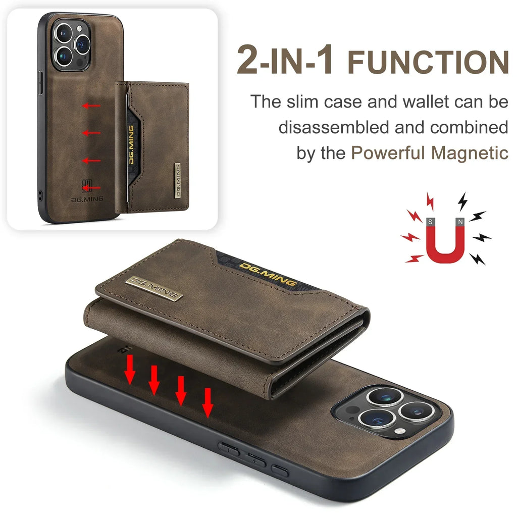 Junips | 2-in-1 iPhone case with detachable wallet