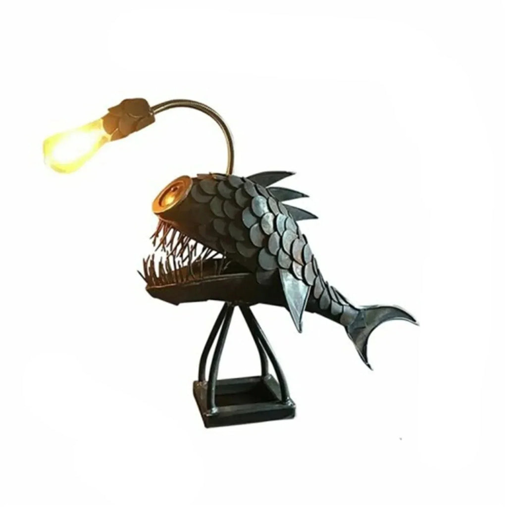 Junips | Table lamp - RusticFish - Adjustable lighting - Handmade artistic charm