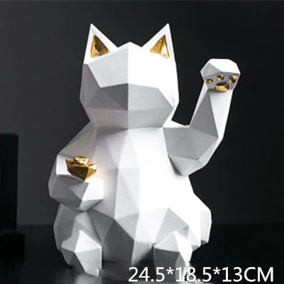 Junips | Nordic Style Geometric Lucky Cat