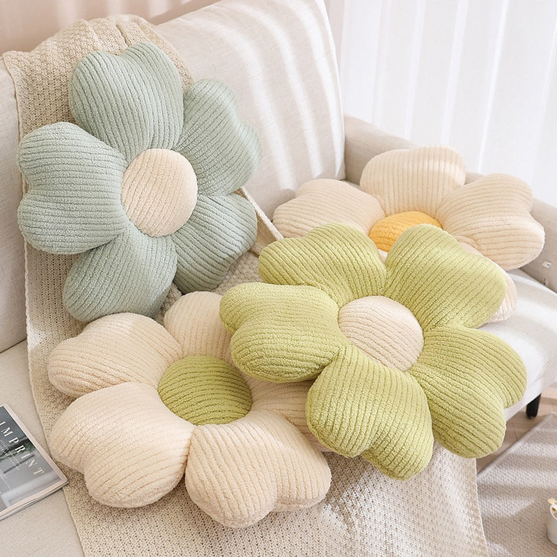 Junips | Fluffy Clover Flowers Pillow