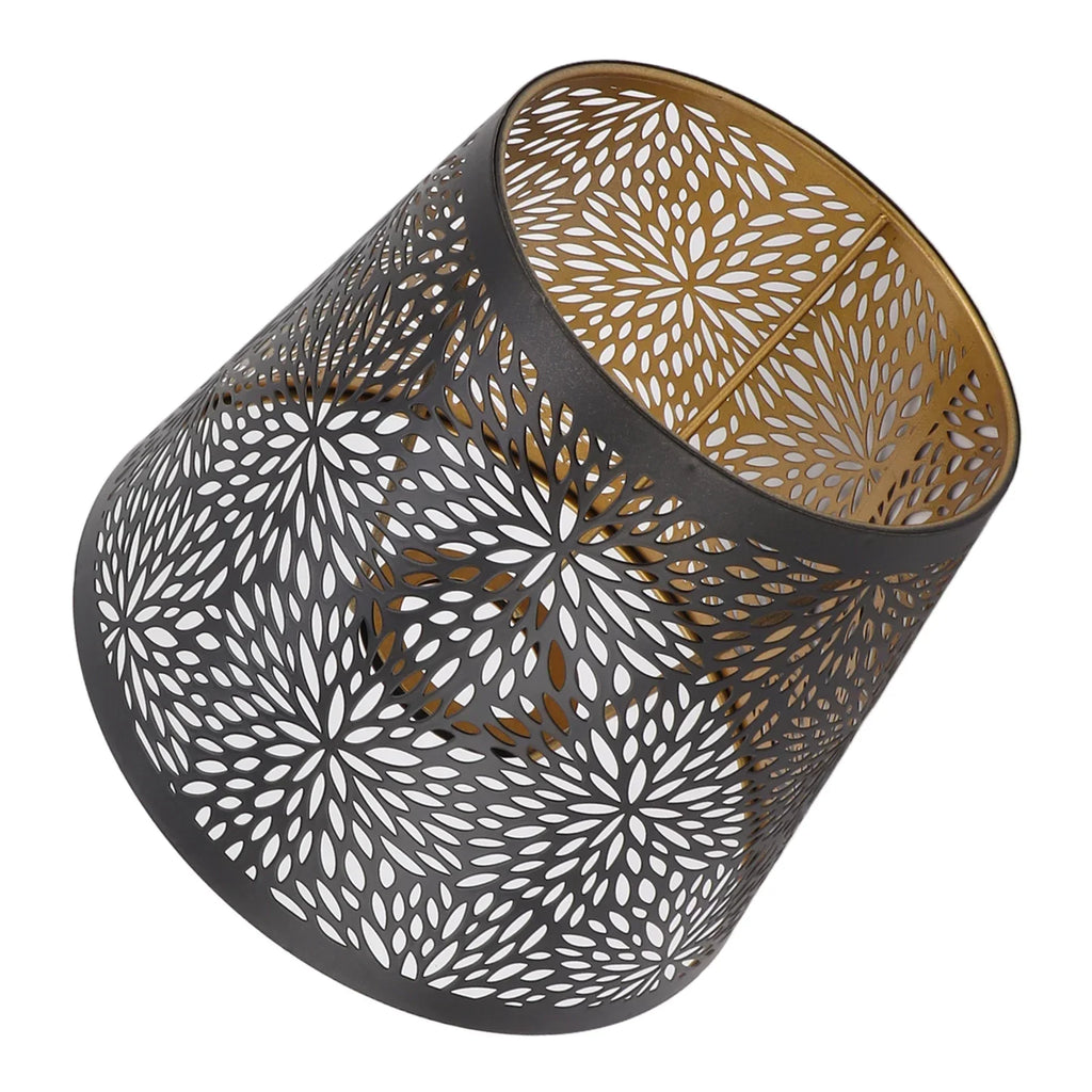 Junips | Metal lampshade with gold pattern