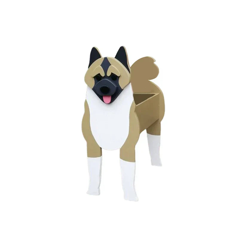 Junips | Flower Pot - Pawsome - Dog Plant Container - Various Breeds