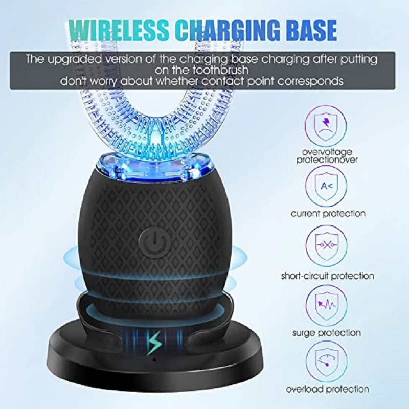 Junips | Clean360 U-Shape Blue Light Tooth Cleaner