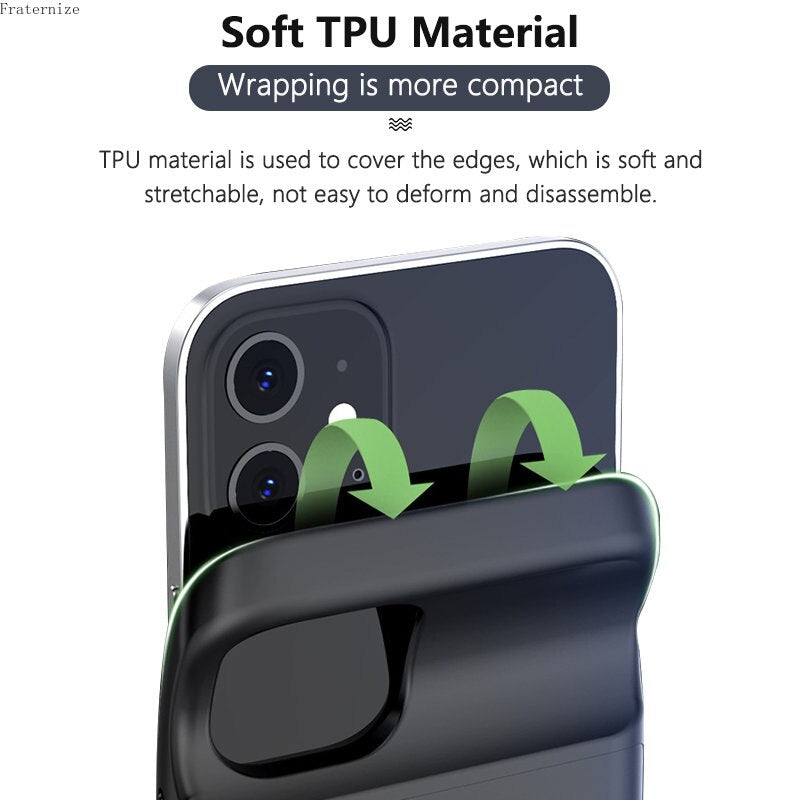 Junips | Power Bank Charging Armor Phone Case