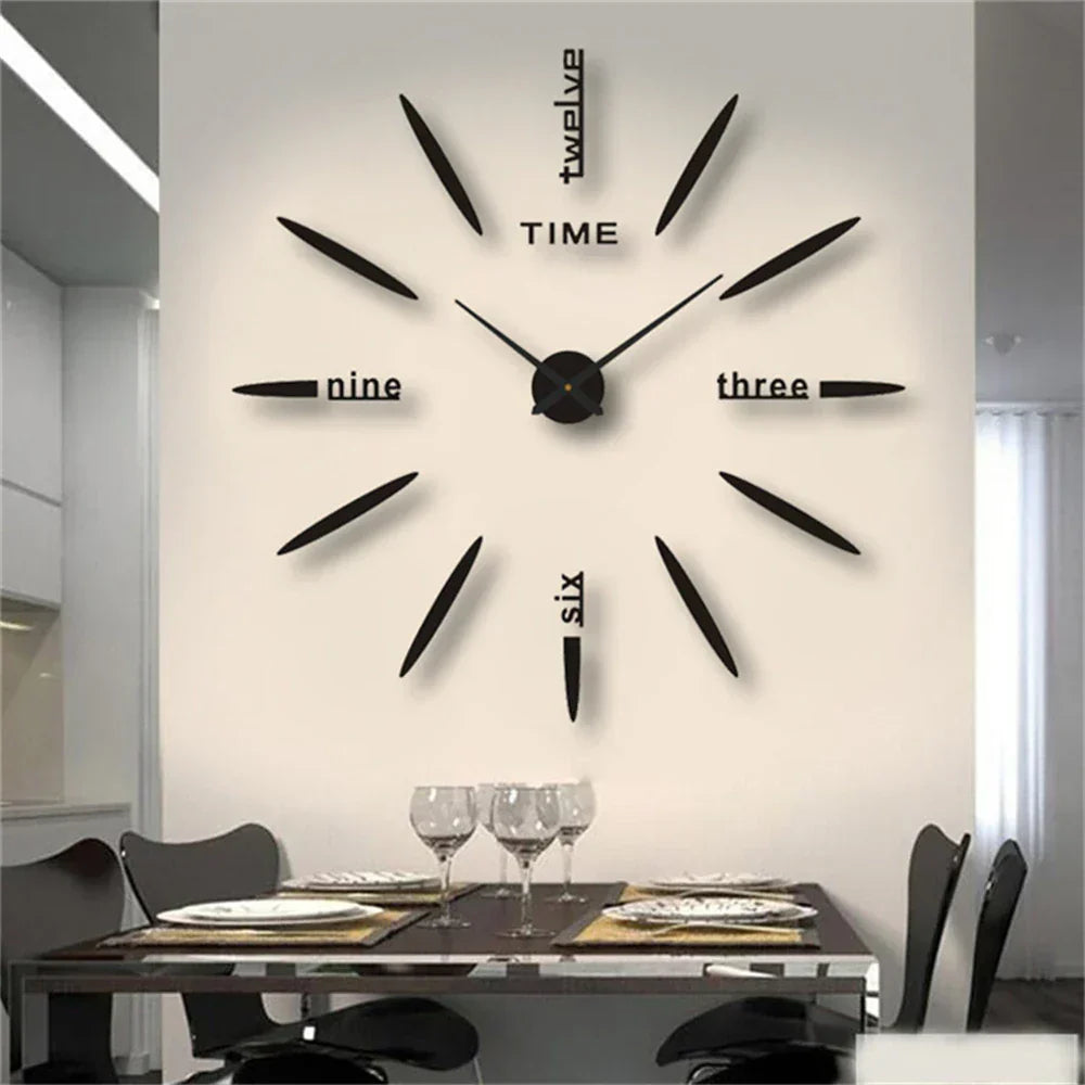 Junips | New large unique style acrylic wall clock