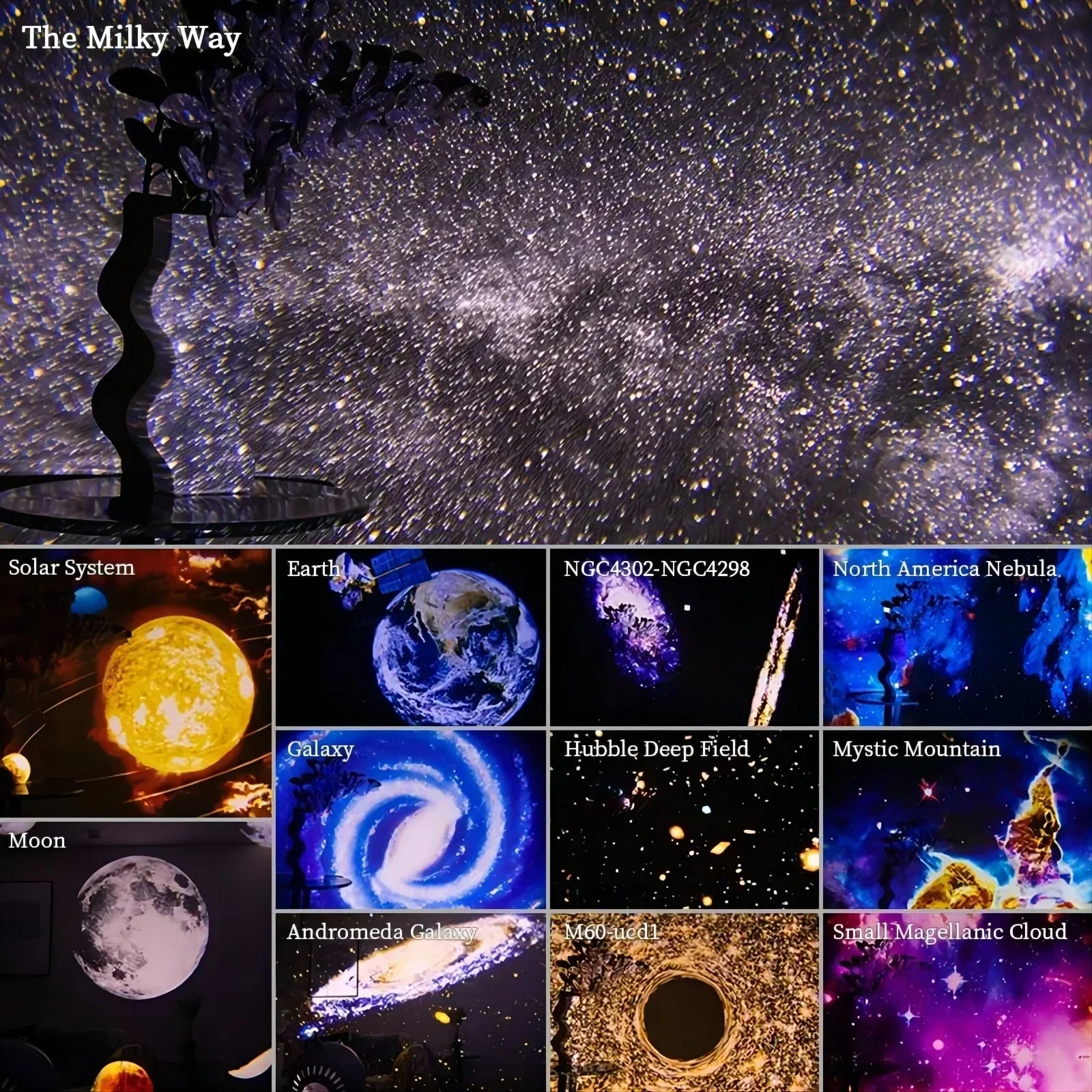 Junips | 360° Planetarium Projector | Improved Relaxation and Stress Relief