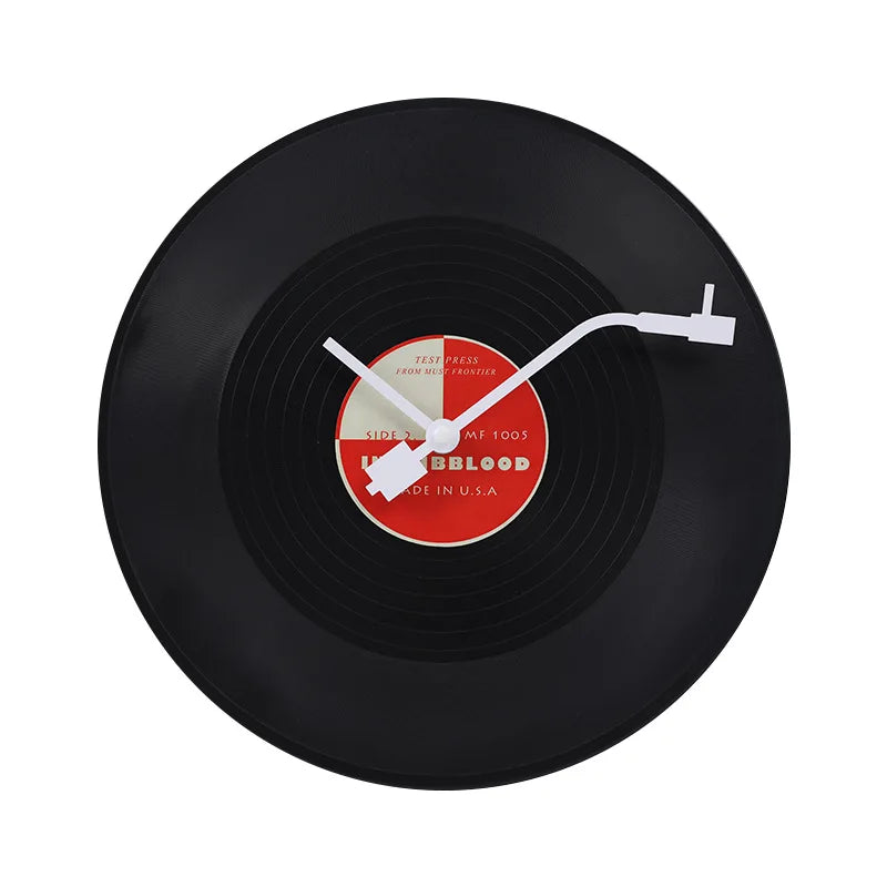 Junips | Musical Vinyl Record Wall Clock
