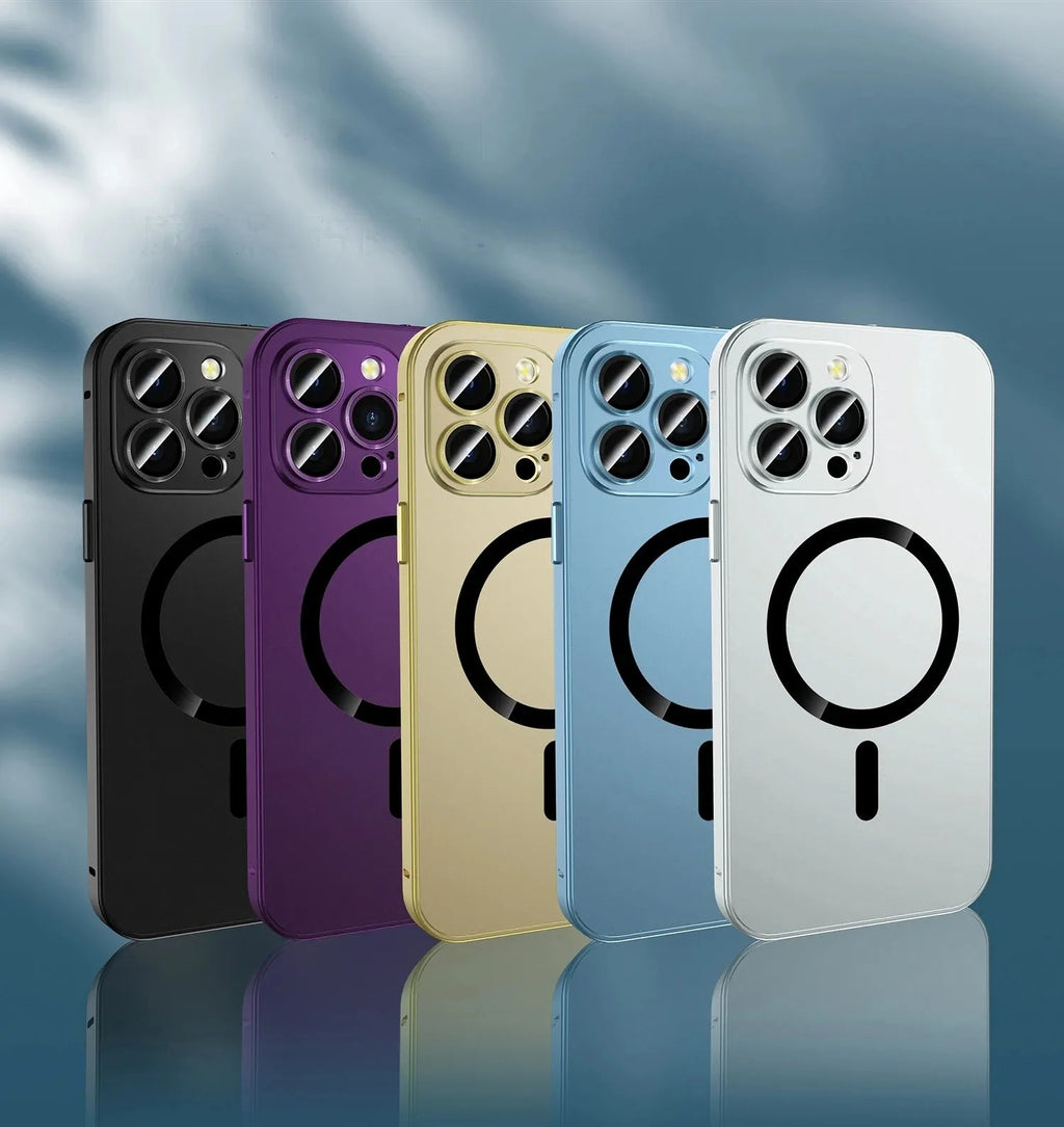 Junips | Magsafe Aluminum Frame Metal Bumper iPhone Case