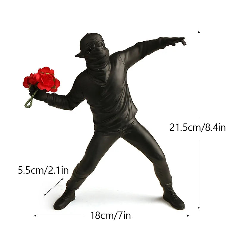 Junips | Banksy inspired sculpture collection