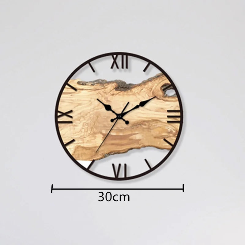 Junips | Silent wall clock made of acrylic and wood