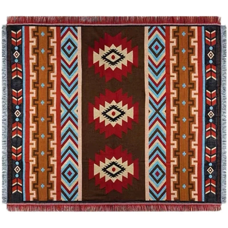 Junips | Outdoor Bohemian Picnic Blanket - Moisture-resistant Camping and Picnic Blanket in Ethnic Style
