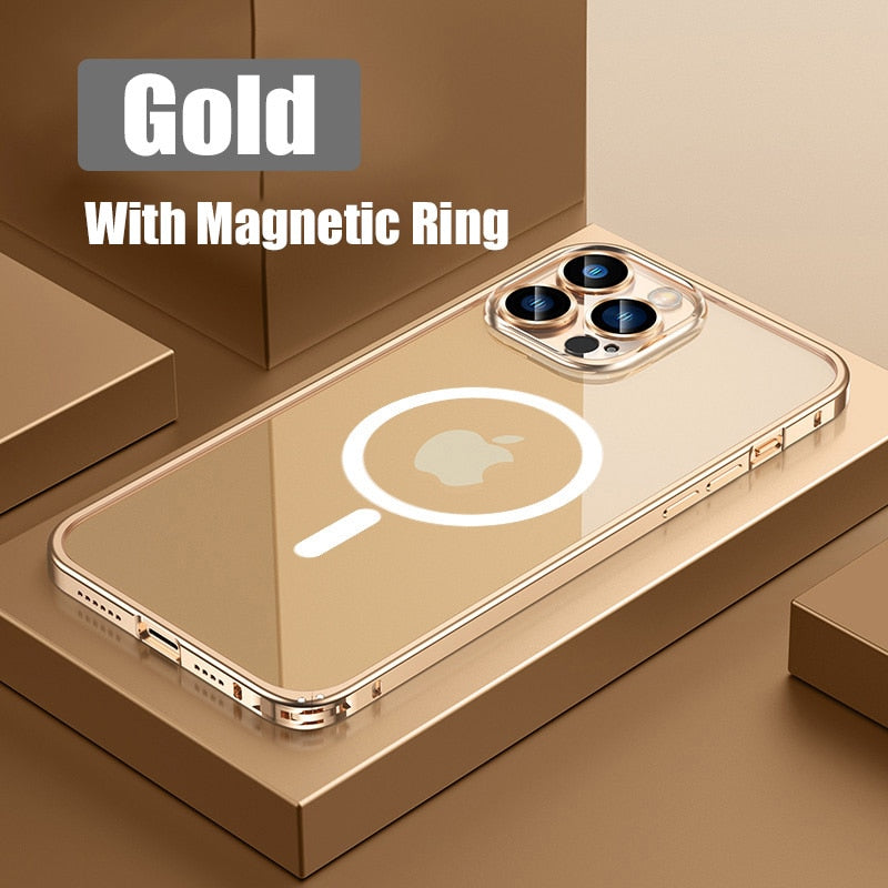 Junips | Metal Bumper Aluminum Magnetic Phone Case