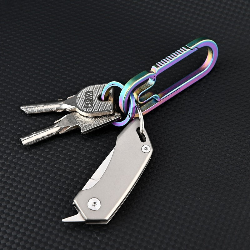 Junips | Titan-Titanium alloy Bag Keychain Knife