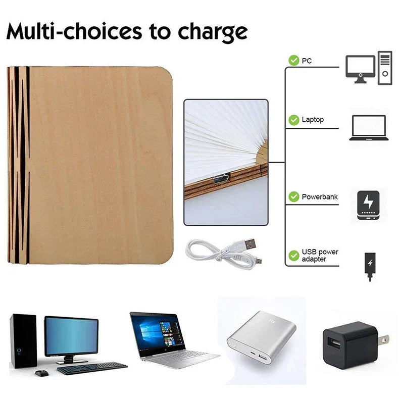 Junips | Creative Book LED Night Light