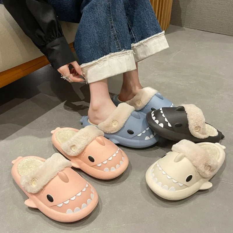 Junips | SharkSlides - Funny Cotton Slippers
