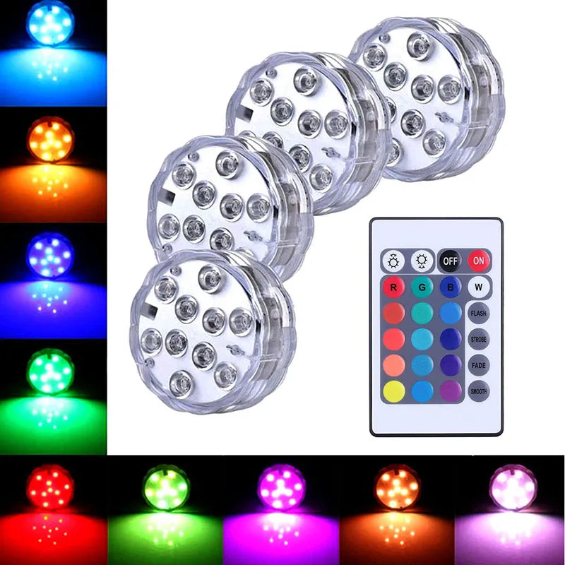 Junips | Underwater pool lighting with 10 LEDs