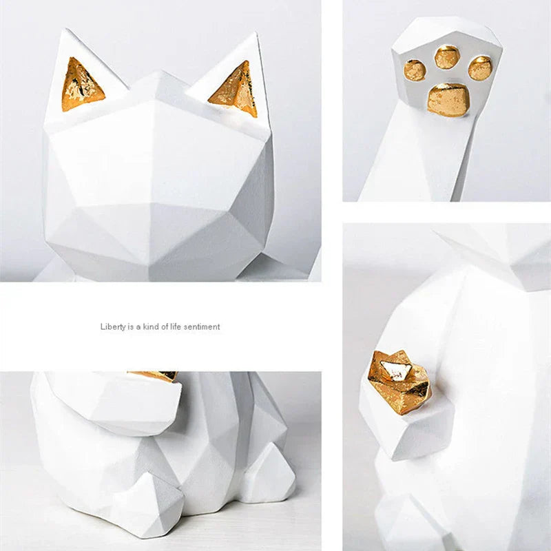 Junips | Nordic Style Geometric Lucky Cat