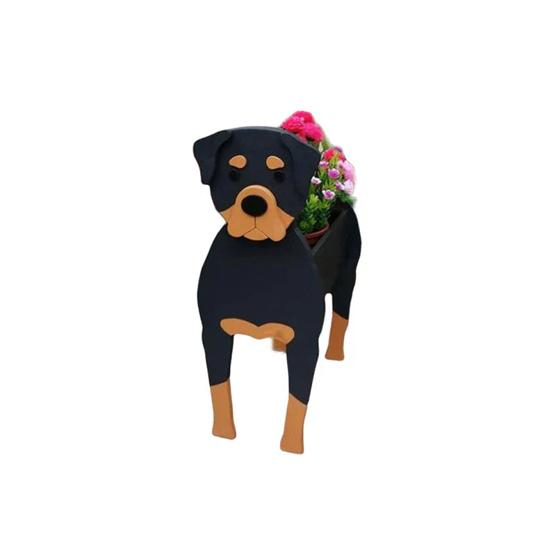 Junips | Flower Pot - Pawsome - Dog Plant Container - Various Breeds