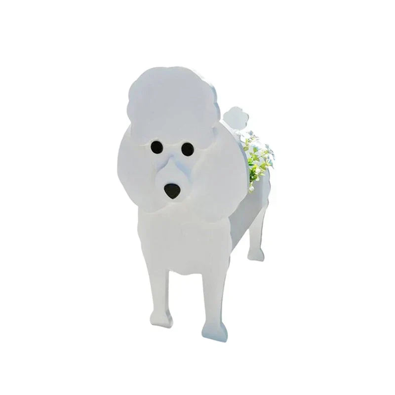 Junips | Flower Pot - Pawsome - Dog Plant Container - Various Breeds