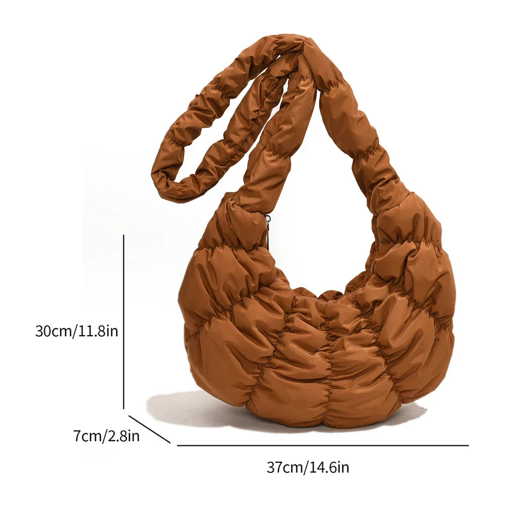 Junips | Puff Croissant Shoulder Bag
