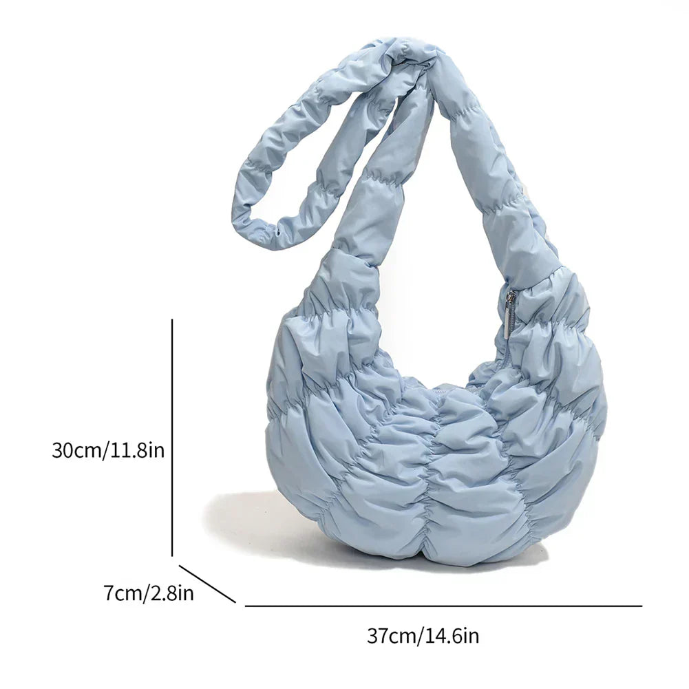 Junips | Puff Croissant Shoulder Bag