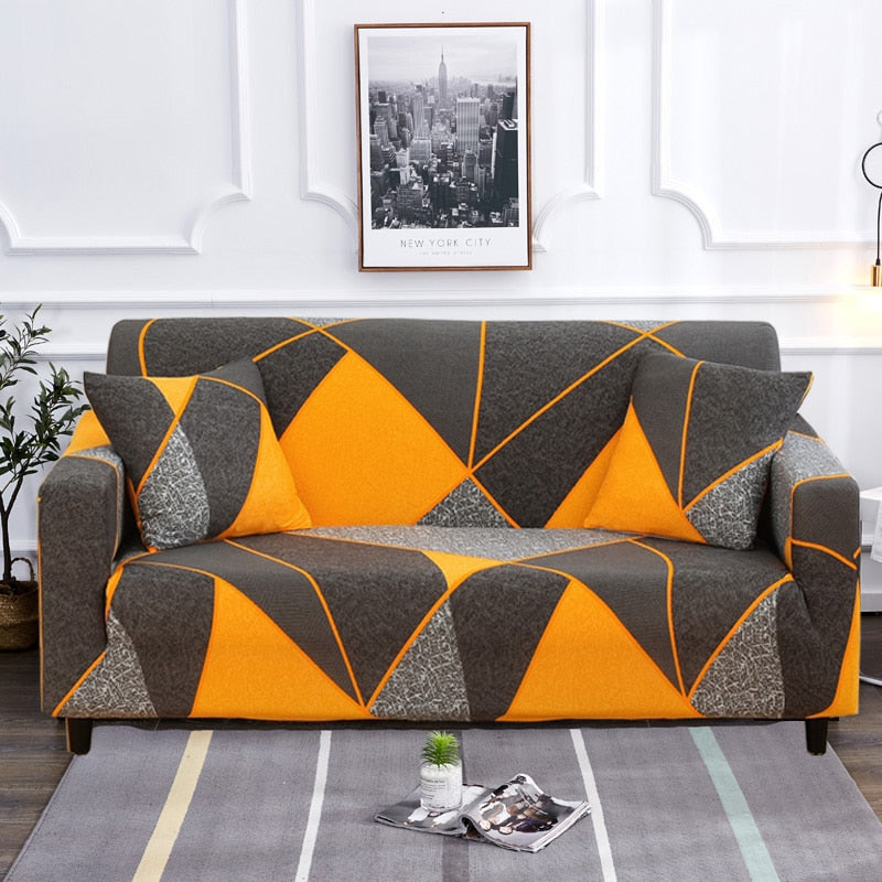 Junips | Modern Non-slip Colorful Elastic Sofa Cover