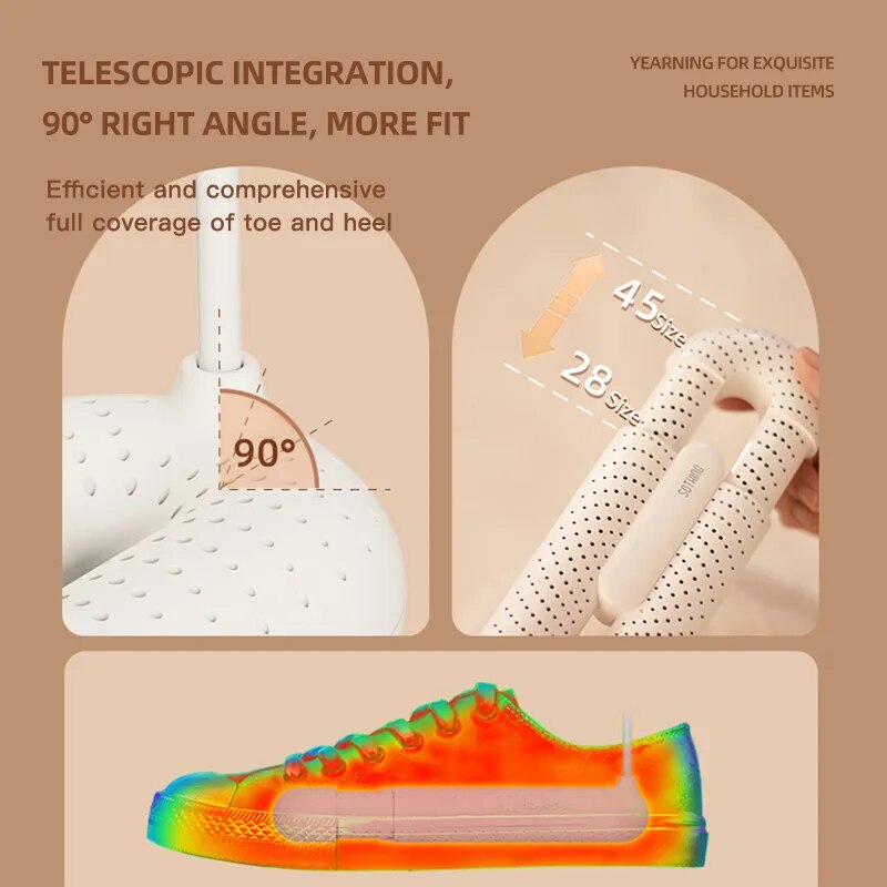 Junips | Stretchable Wearable Electric Sterilization Shoe Dryer