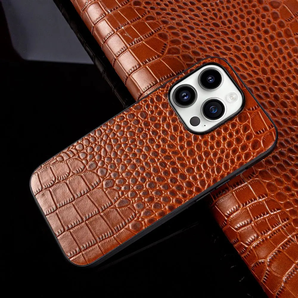 Junips | Cosmo genuine leather iPhone case