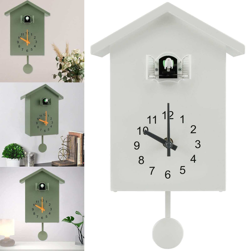 Junips | Contemporary Cuckoo Quartz Wall Clock
