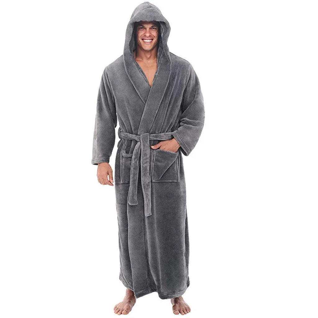Junips | HoodedChill – Cozy Bathrobe for Men
