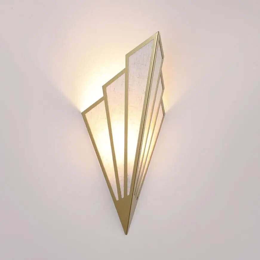 Junips | Fan-shaped Art Deco Wall Light