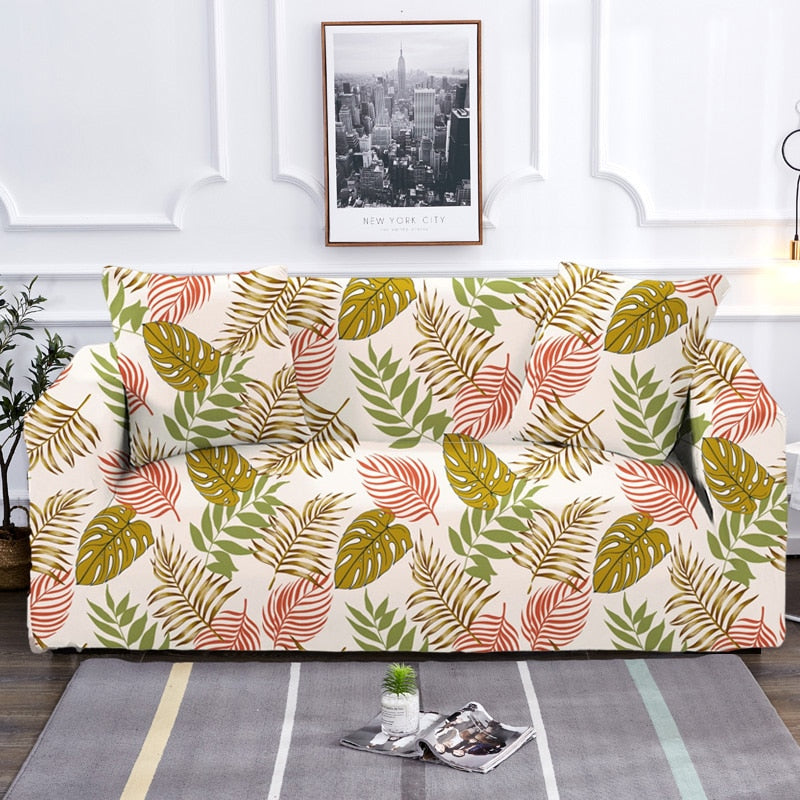 Junips | Modern Non-slip Colorful Elastic Sofa Cover