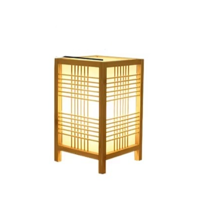 Junips | Zen-Inspired Bamboo Table Lamp for Bedroom and Living Room