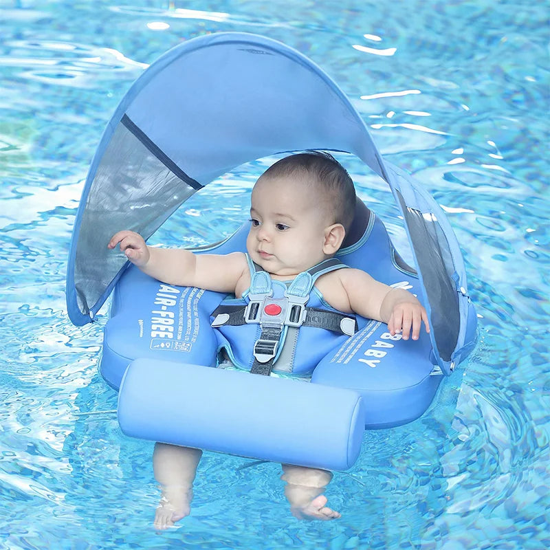 Junips | Mambobaby Non-inflatable Baby Swim Ring Seat - Pool Toy for Boys and Girls - Fun Accessories for Safe Water Play