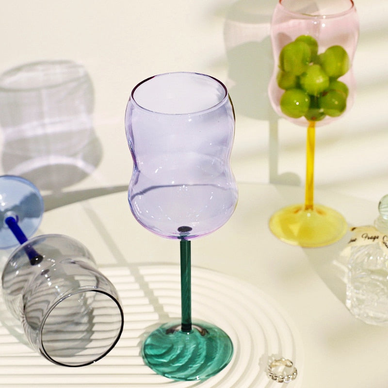 Junips | 2-colored Chubby wine glass