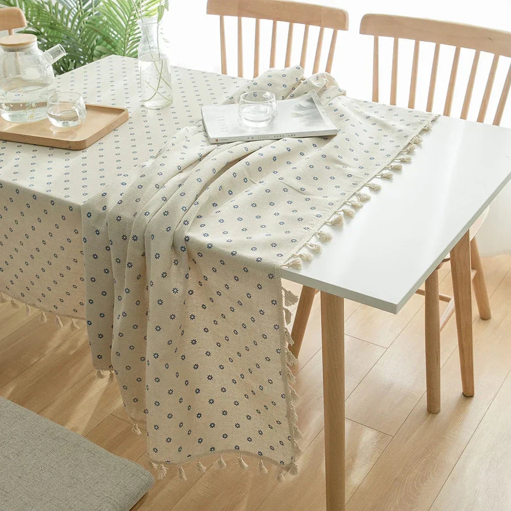 Junips | Pastoral Cotton-Linen Tablecloth