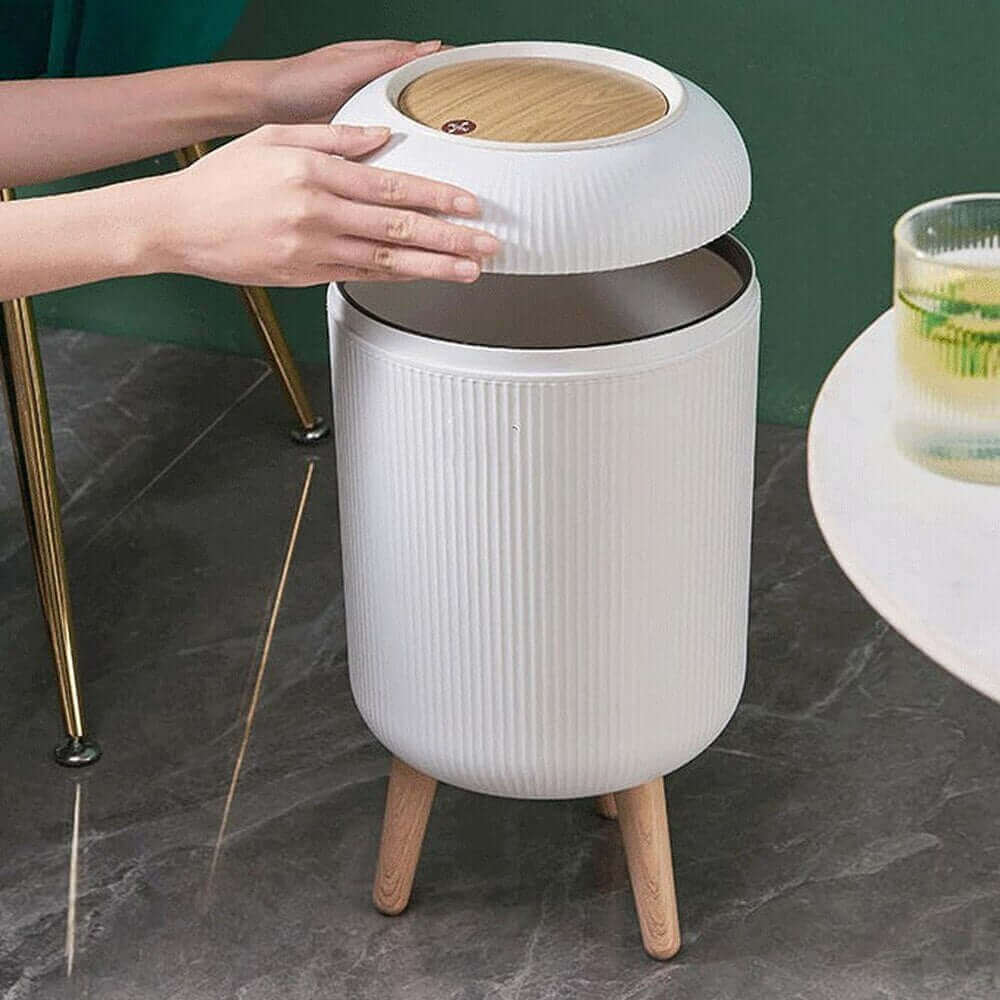 Junips | Enhance your bathroom with the stylish 10L container with lid
