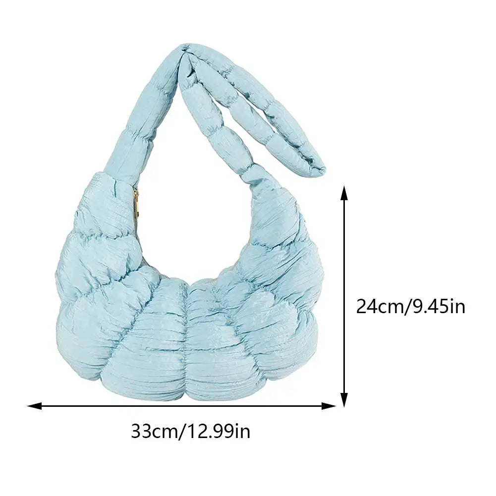 Junips | Puff Croissant Shoulder Bag