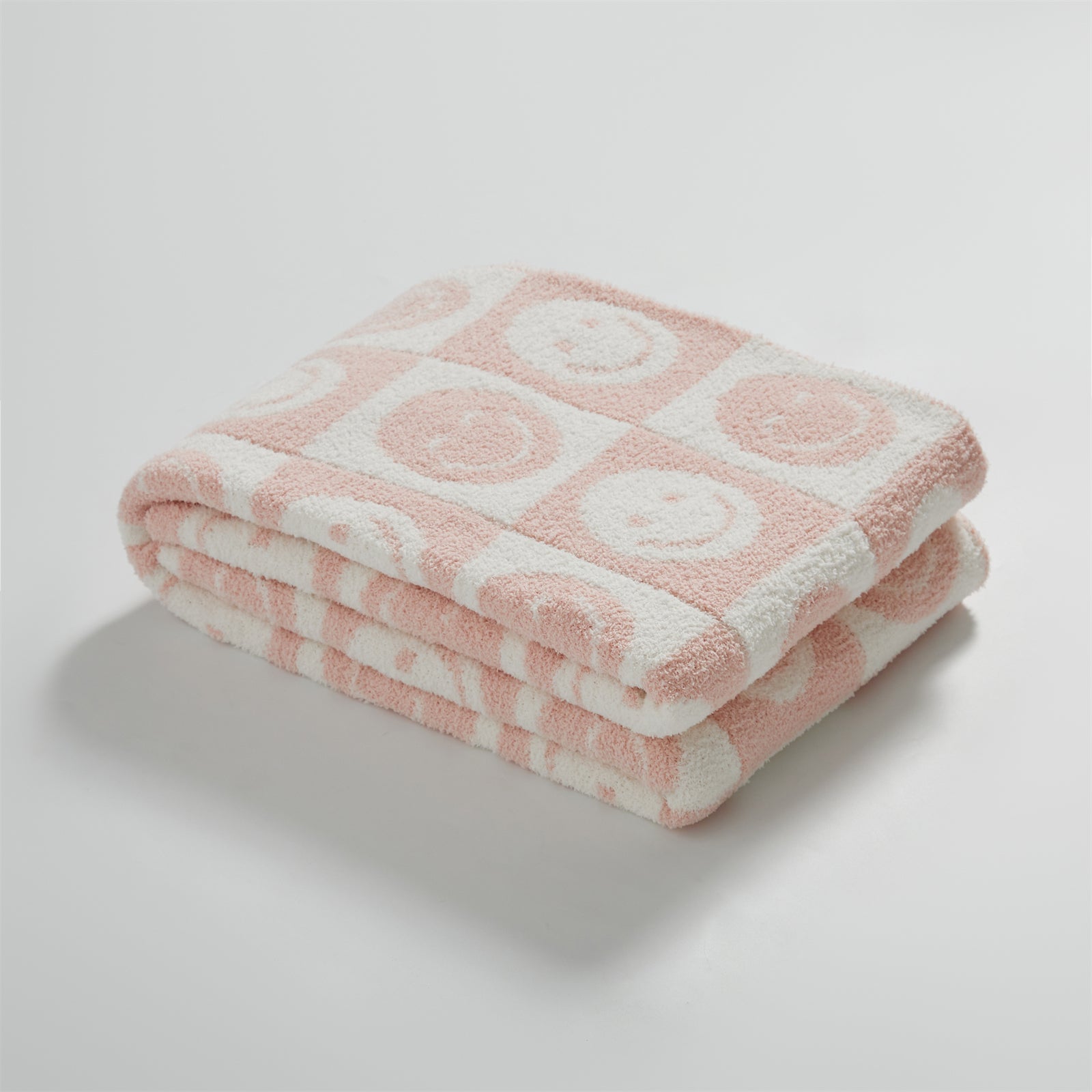 Junips | Smiley Checked Blanket