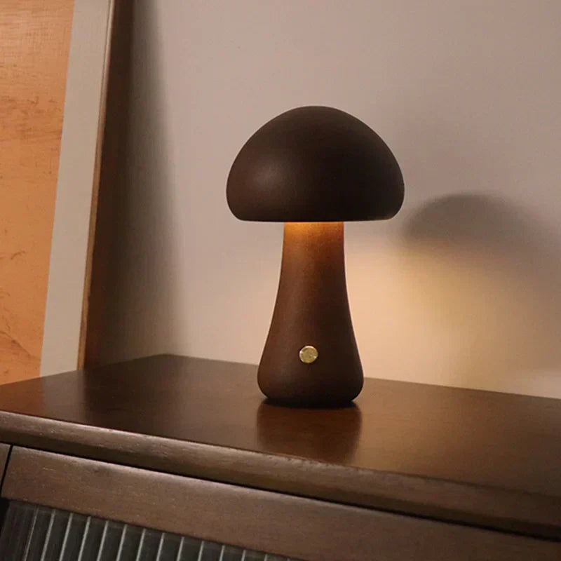 Junips | GlowMush Touch Lamp: Soft Light Decorative LED Table Lamp for Bedroom & Children's Room Ambience