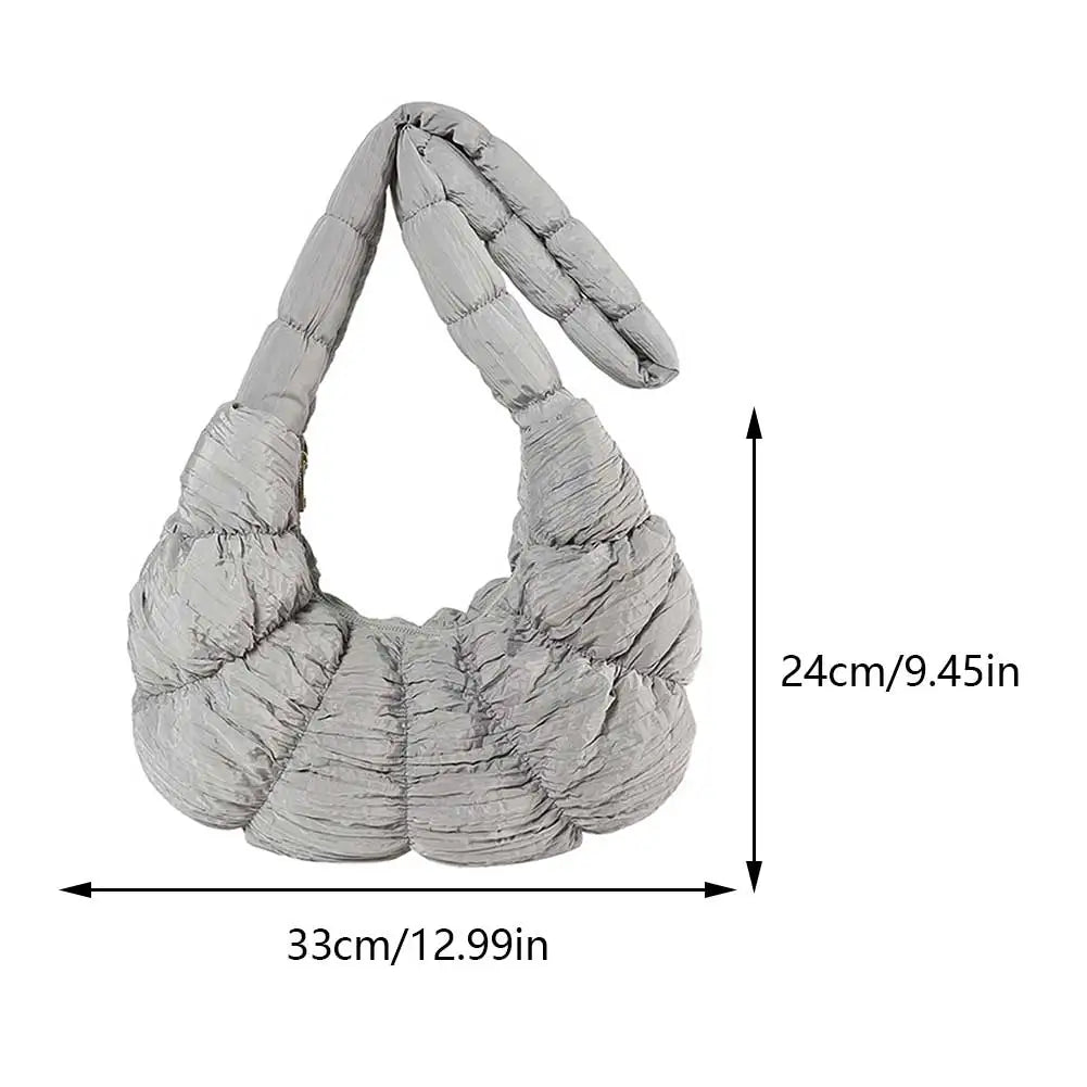 Junips | Puff Croissant Shoulder Bag