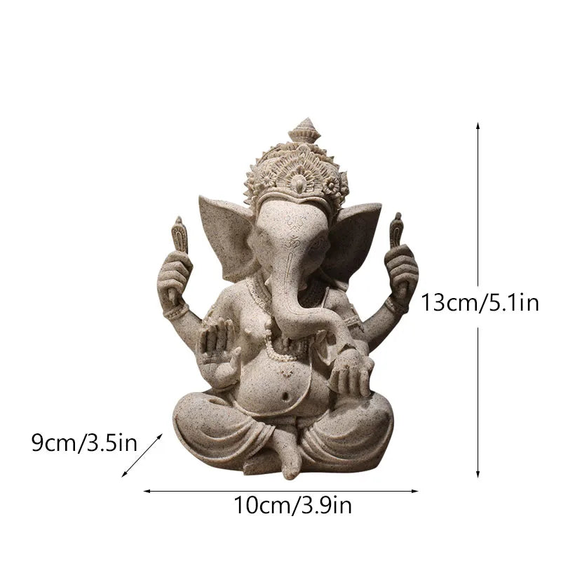 Junips | Divine Resin Sandstone Style Vedic Sculptures