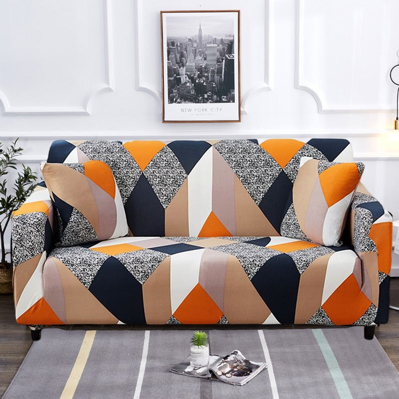 Junips | Modern Non-slip Colorful Elastic Sofa Cover