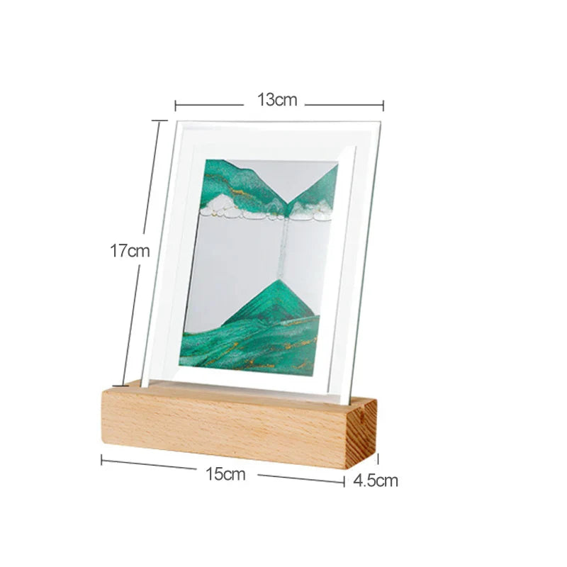 Junips | Sand Art LED Quicksand Artistic Table Lamp