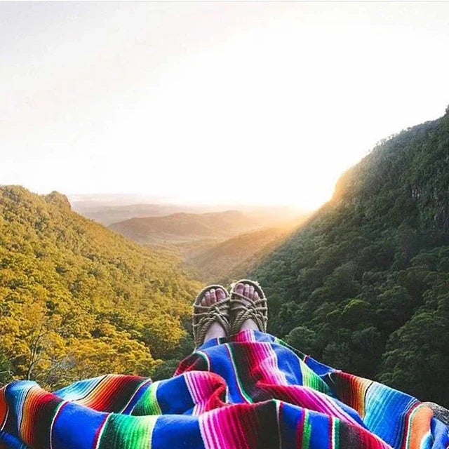 Junips | Colorful Mexican Serape Blanket