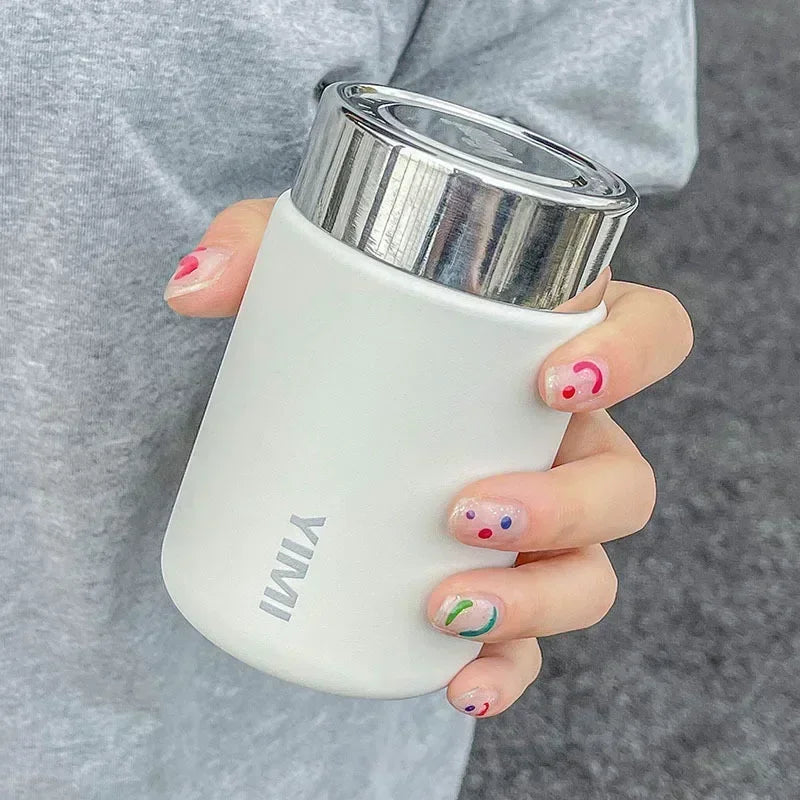 Junips | 230ml Mini 316 Stainless Steel Portable Thermos - Pocket Vacuum Bottle
